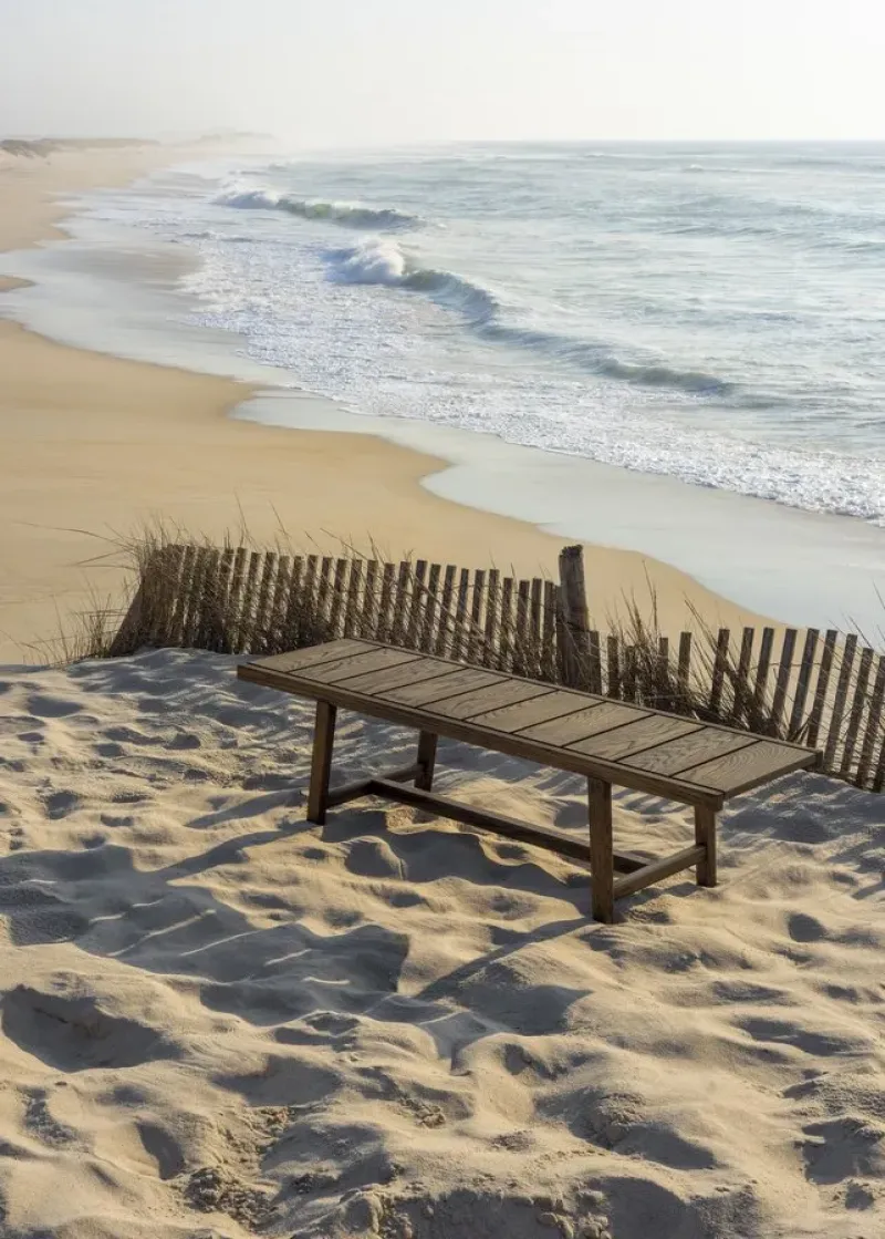 577 98.6°F Outdoor Bench - De La Espada w Mesmetric