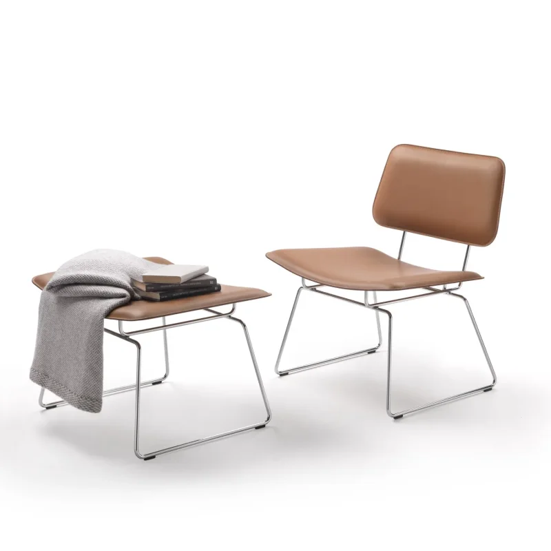 Echoes S.H. Ottoman - Flexform w Mesmetric