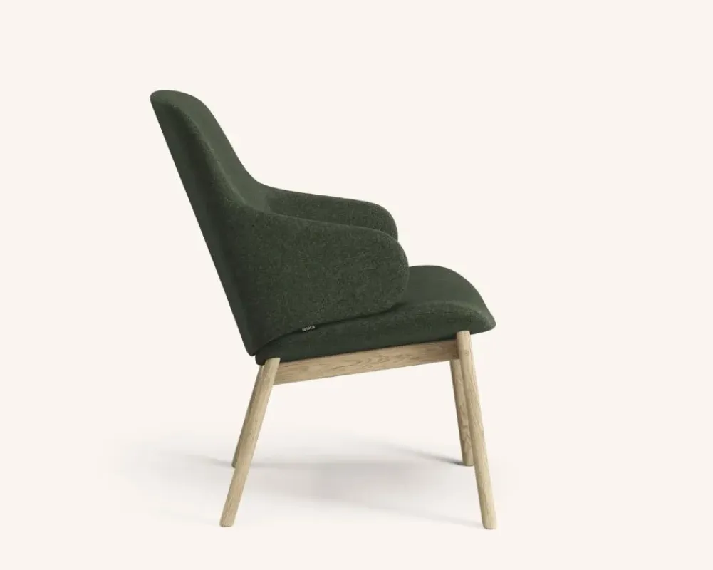 Amstelle Easy Chair Wood - Swedese w Mesmetric