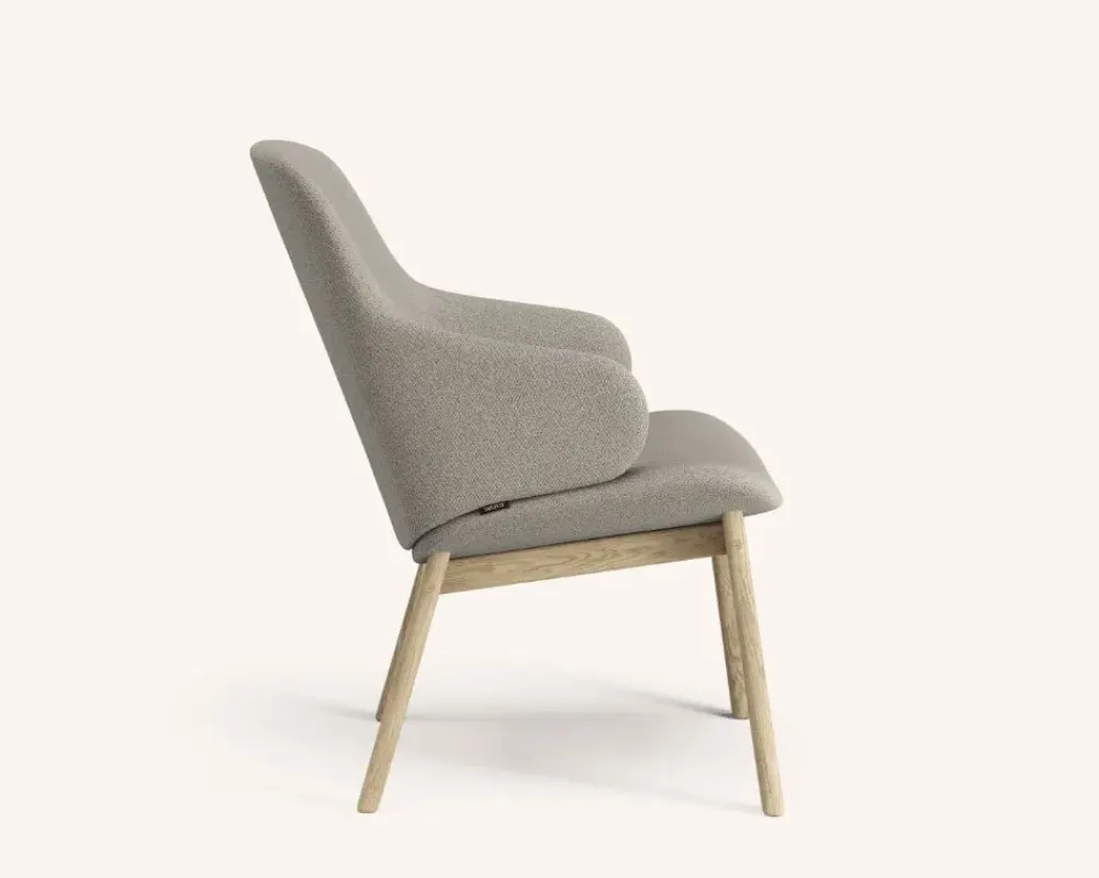Amstelle Easy Chair Wood - Swedese w Mesmetric