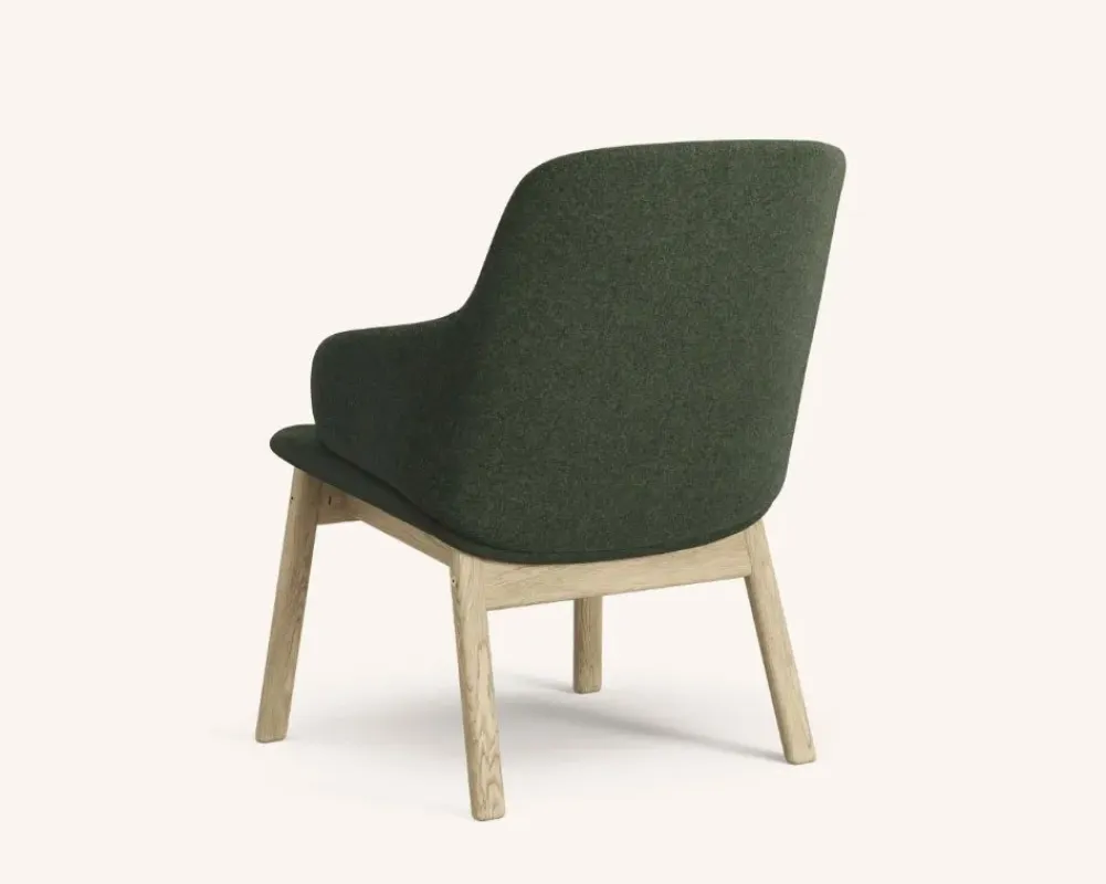 Amstelle Easy Chair Wood - Swedese w Mesmetric