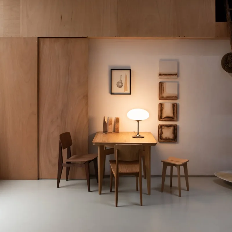 B-table pivoting round / square - Gubi.dk w Mesmetric