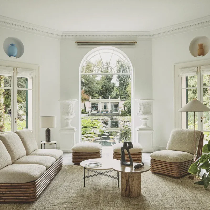 Bohemian 72 ottoman - Gubi.dk w Mesmetric