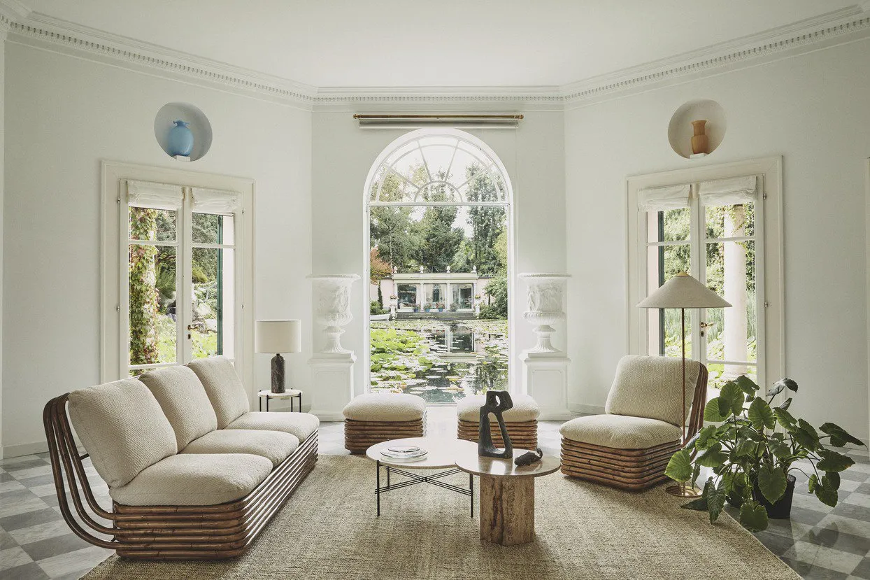Bohemian 72 ottoman - Gubi.dk w Mesmetric
