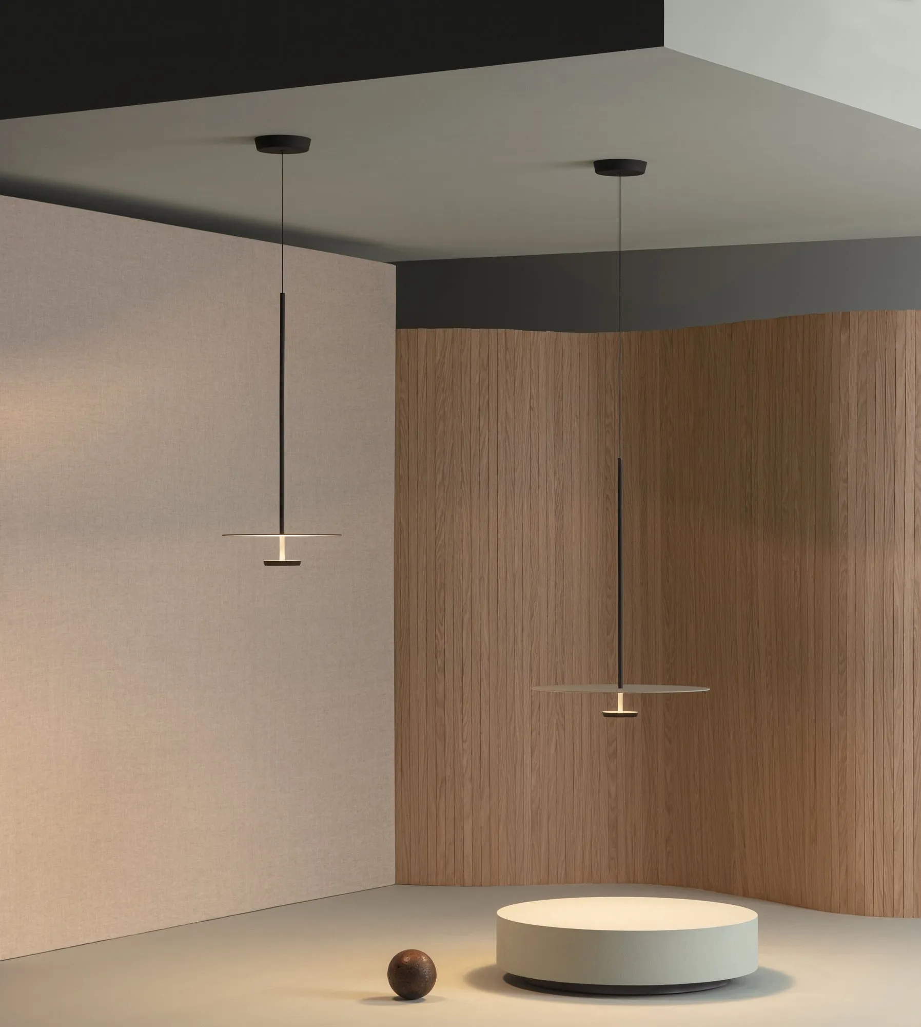 Flat Hanging - Vibia w Mesmetric