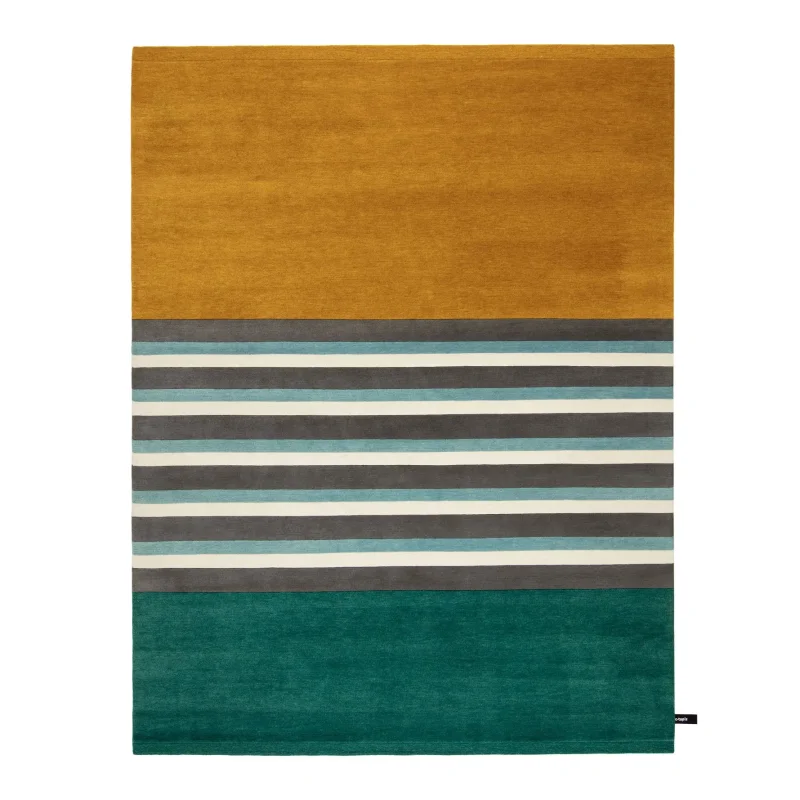 Les Arcs - Bleu Blanc Gris - CC-Tapis w Mesmetric