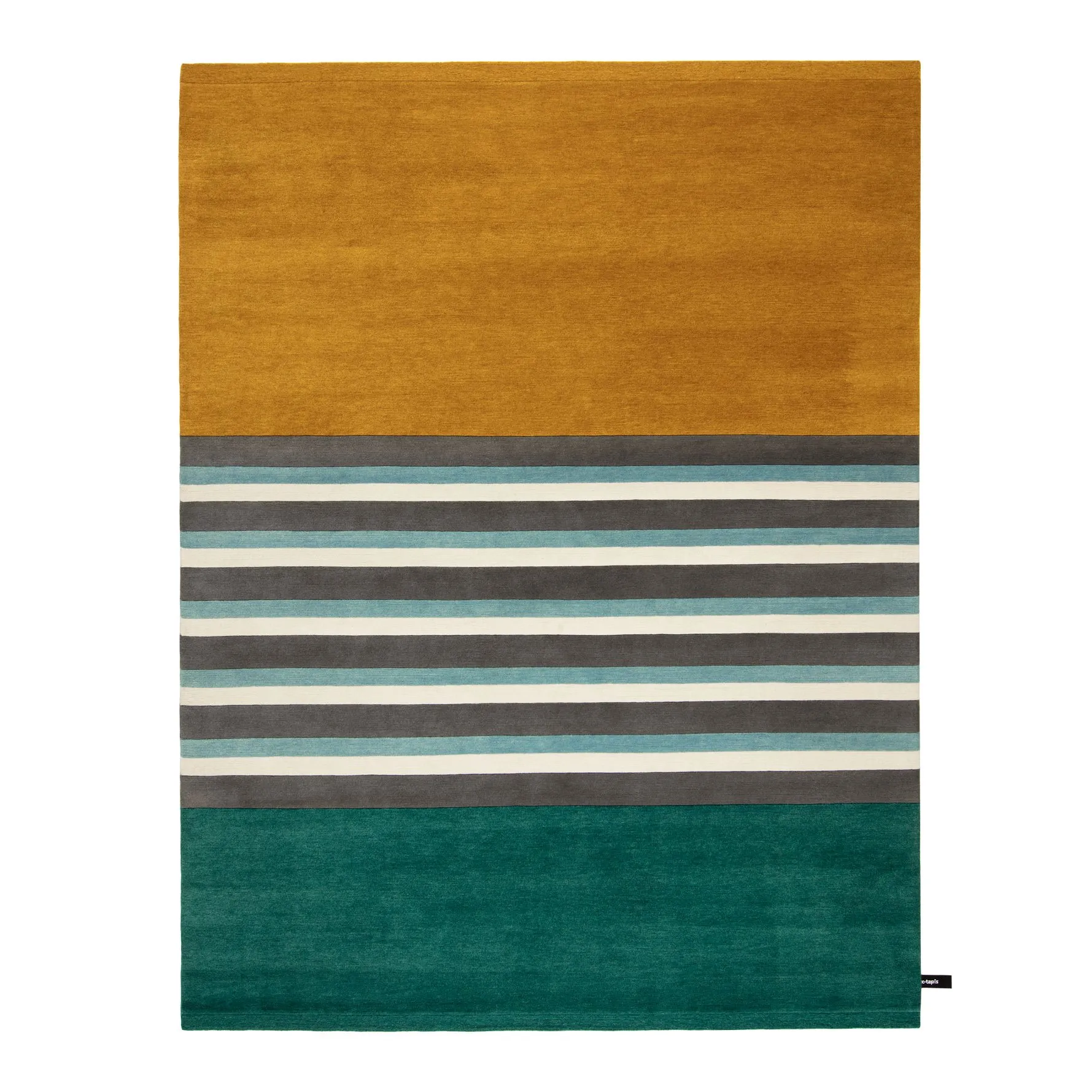 Les Arcs - Bleu Blanc Gris - CC-Tapis w Mesmetric
