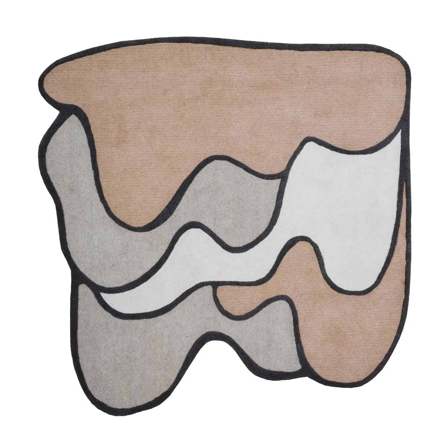 Maison Matisse - Tapis Forme Libre Coquillage