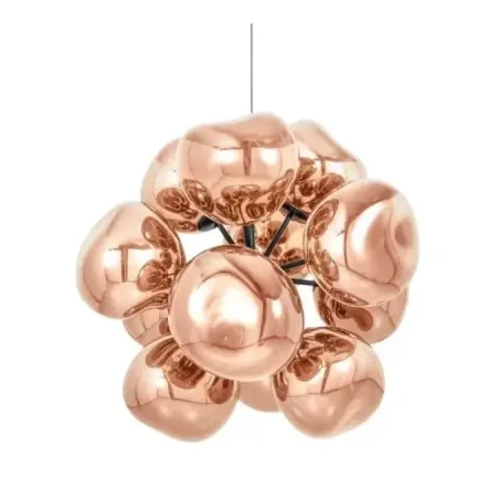 Melt Burst Chandelier Copper - Tom Dixon w Mesmetric