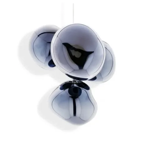 Melt Chandelier Mini LED Smoke - Tom Dixon w Mesmetric