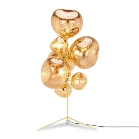 Melt Stand Chandelier Gold