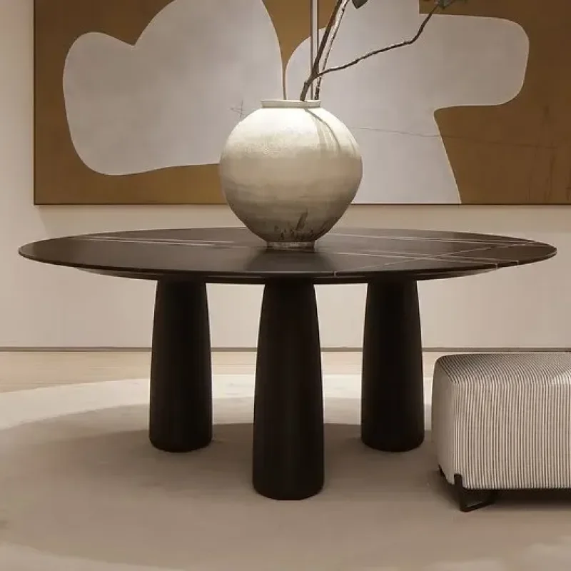Monolith Table Round - Poliform w Mesmetric