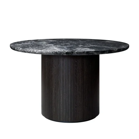 Moon dining table marble top