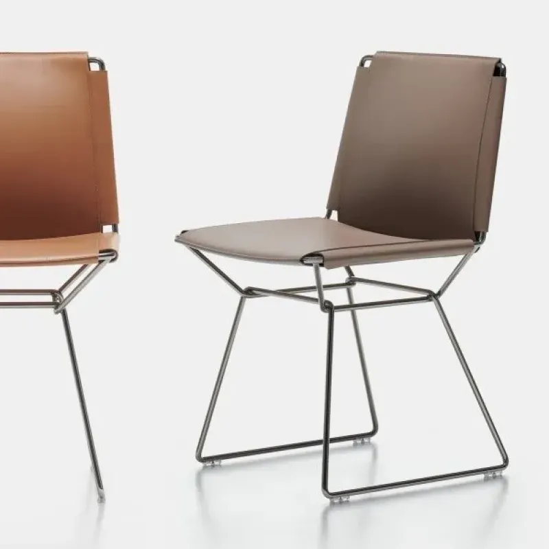 Neil Leather Chair - MDF Italia w Mesmetric