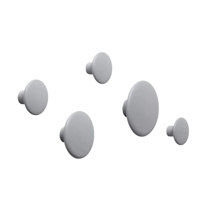 The Dots Wood Set Of Five - Muuto w Mesmetric