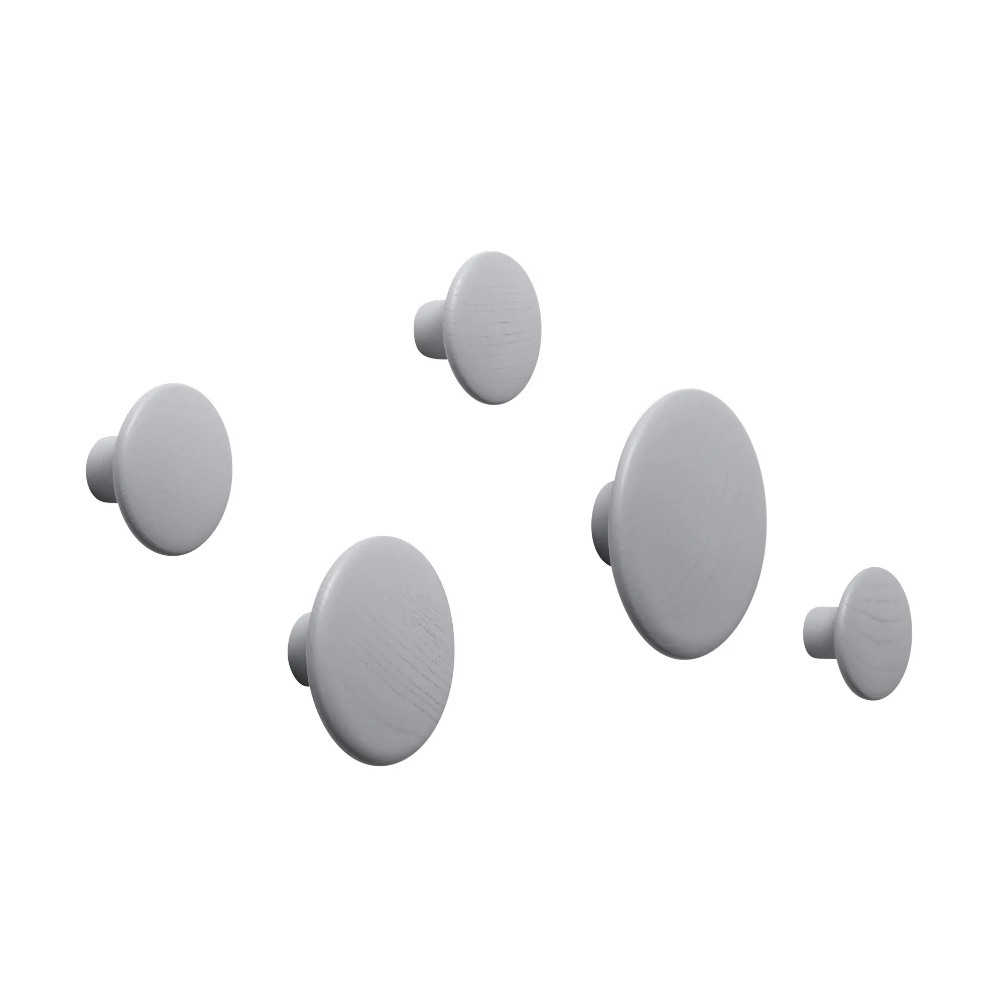 The Dots Wood Set Of Five - Muuto w Mesmetric