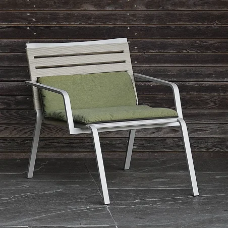 Rest Lounge Ropes Armrests Outdoor - Kristalia w Mesmetric