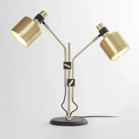 Riddle table lamp double