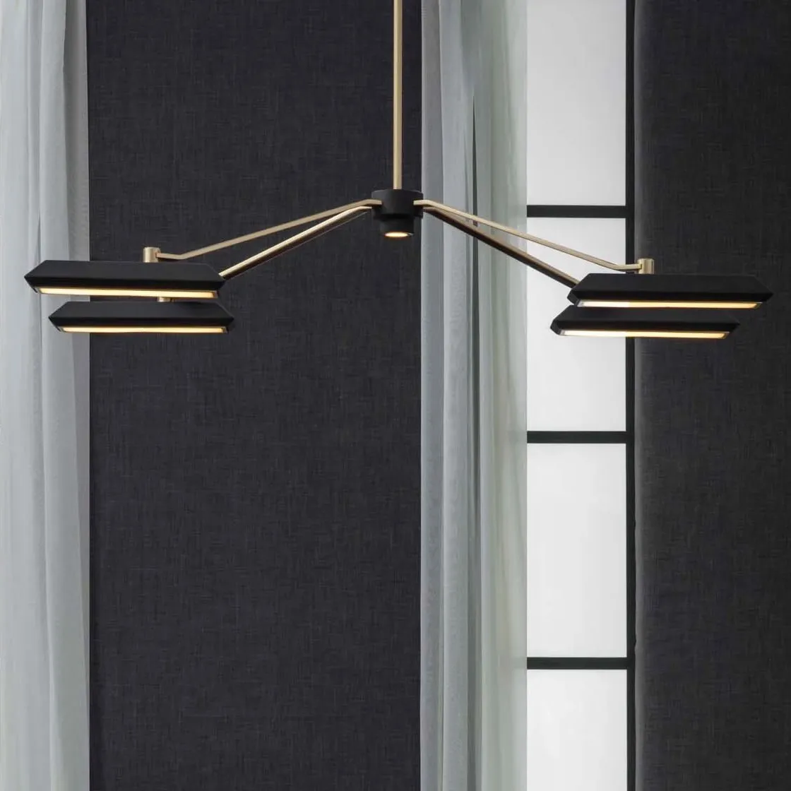 Rinato linear chandelier 4 – Bert Frank at Mesmetric