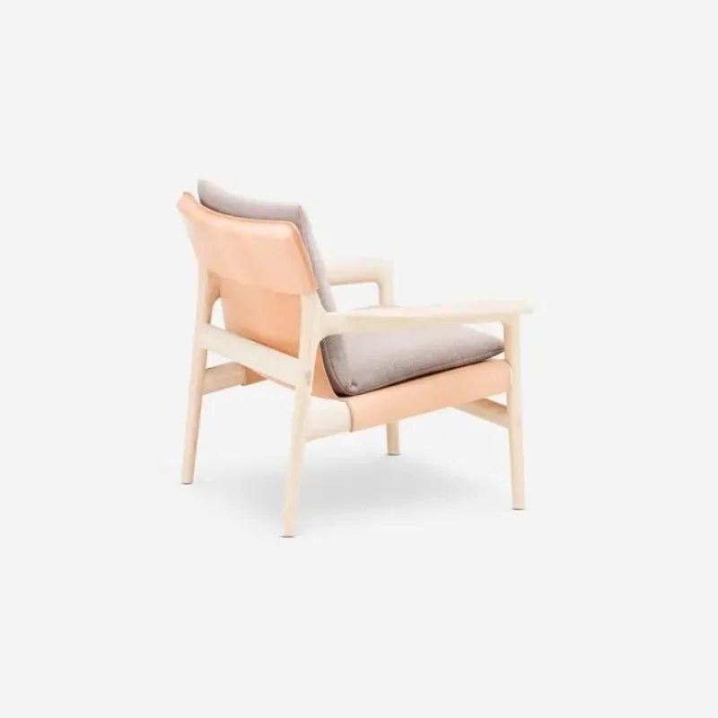 124SZ Sela Lounge Chair Wide Arms - De La Espada w Mesmetric