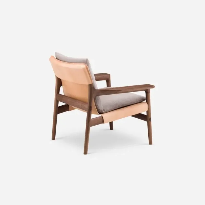 124SZ Sela Lounge Chair Wide Arms - De La Espada w Mesmetric