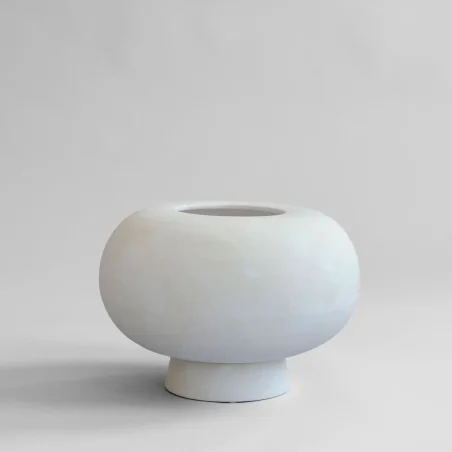 Kabin Vase Fat Bone White - 101 Copenhagen w Mesmetric