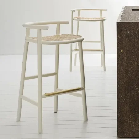 Single Curve Cane Seat - Gebrüder Thonet Vienna w Mesmetric