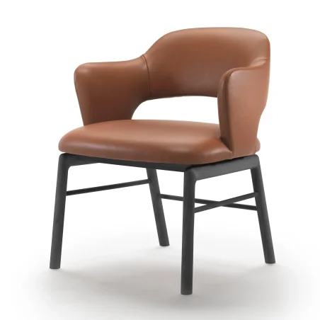 Alma Wood With Arms - Flexform w Mesmetric