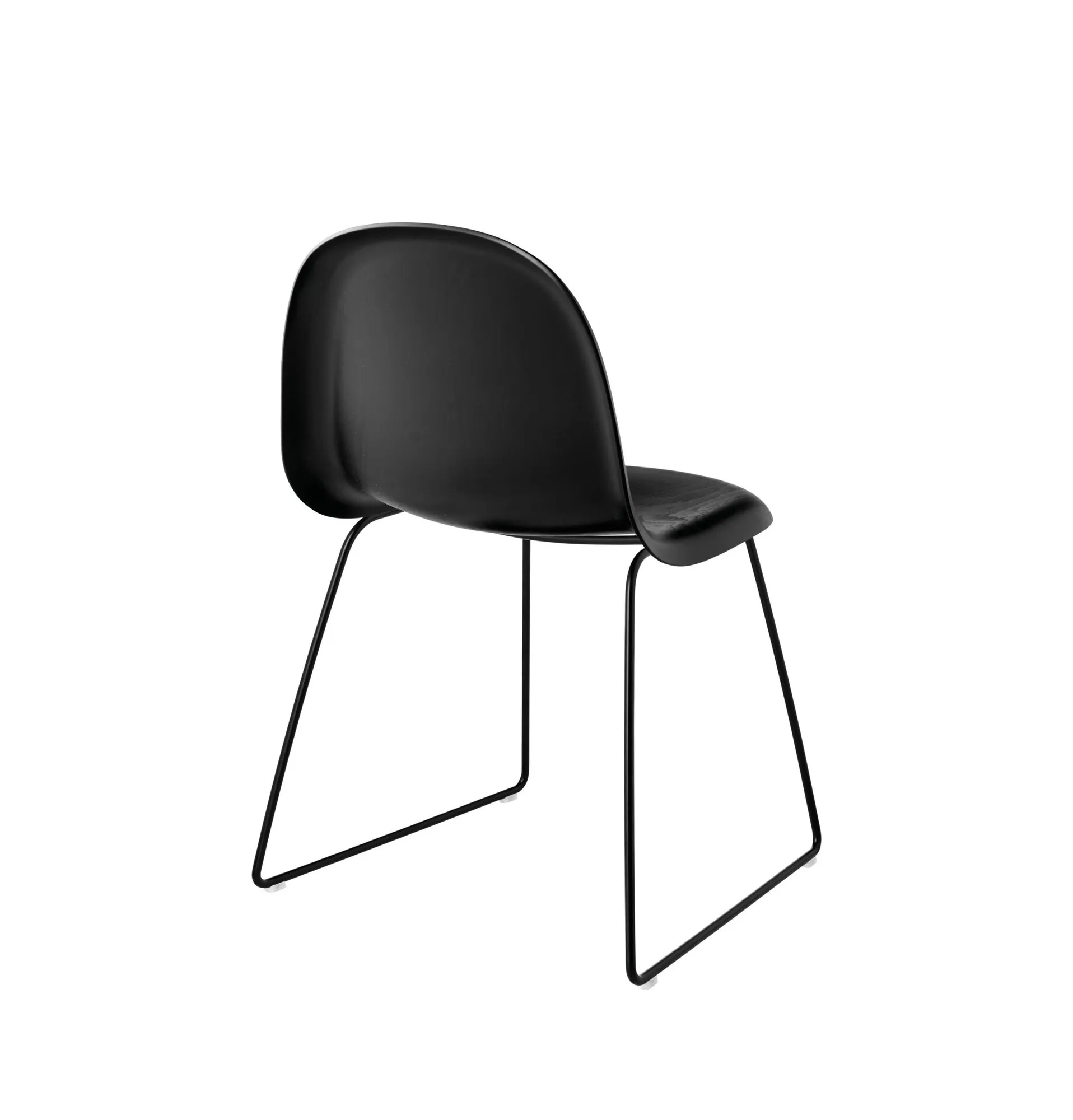 Gubi 3D Dining Sledge-Base Plastic - Gubi.dk w Mesmetric