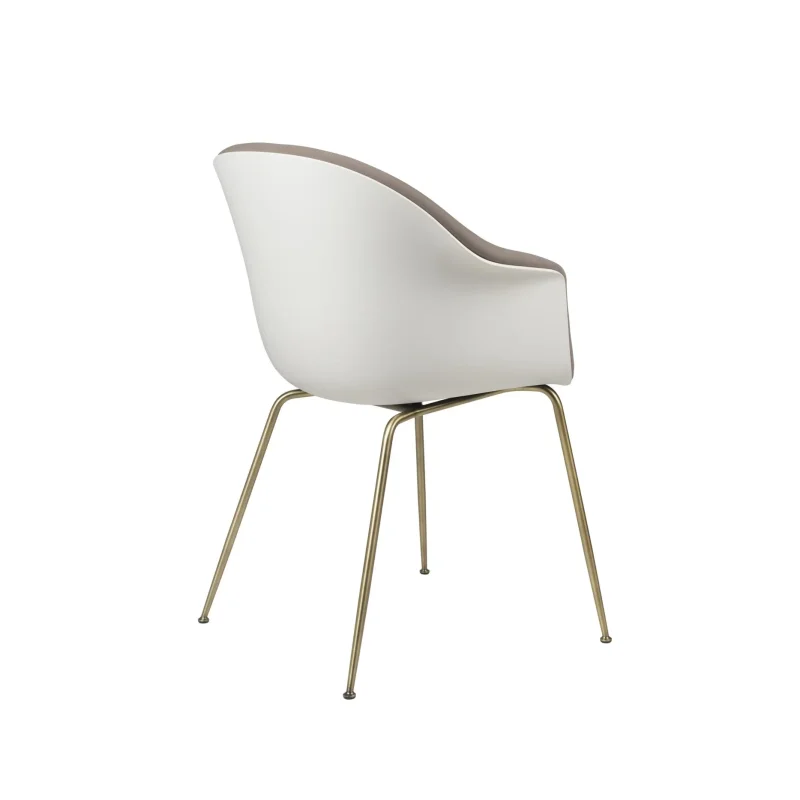 Bat dining conic base front upholstered – Gubi.dk at Mesmetric
