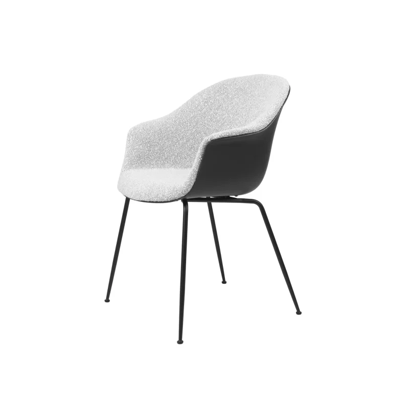Bat dining conic base front upholstered – Gubi.dk at Mesmetric
