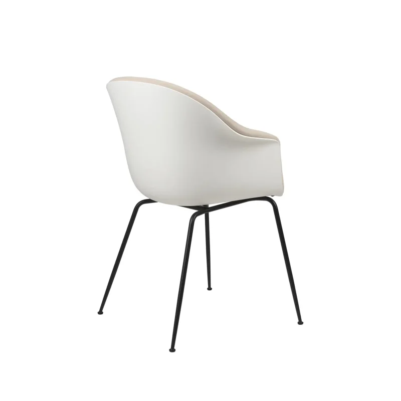 Bat dining conic base front upholstered – Gubi.dk at Mesmetric