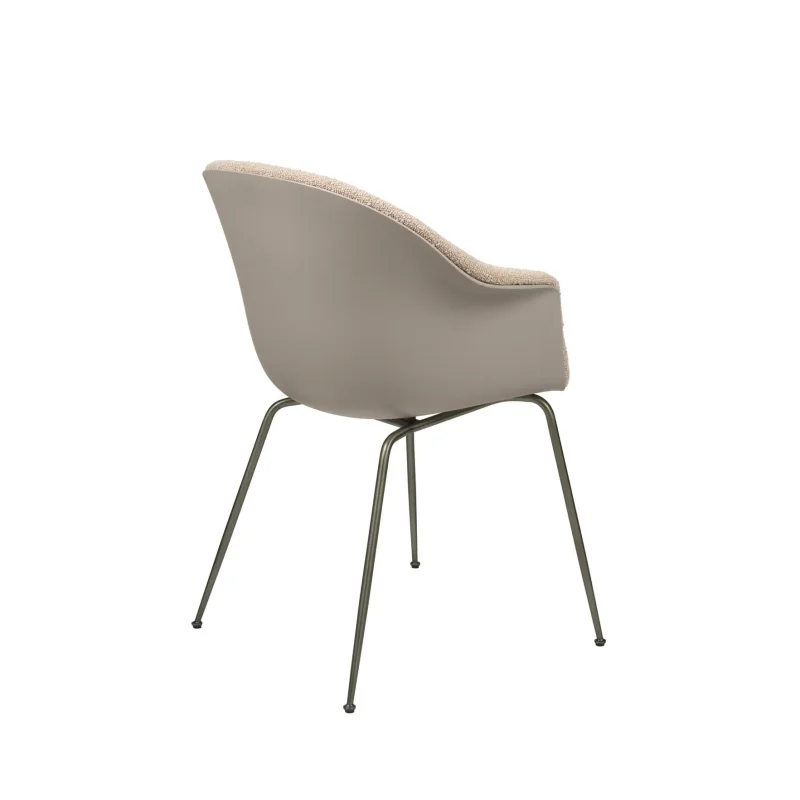 Bat dining conic base front upholstered – Gubi.dk at Mesmetric