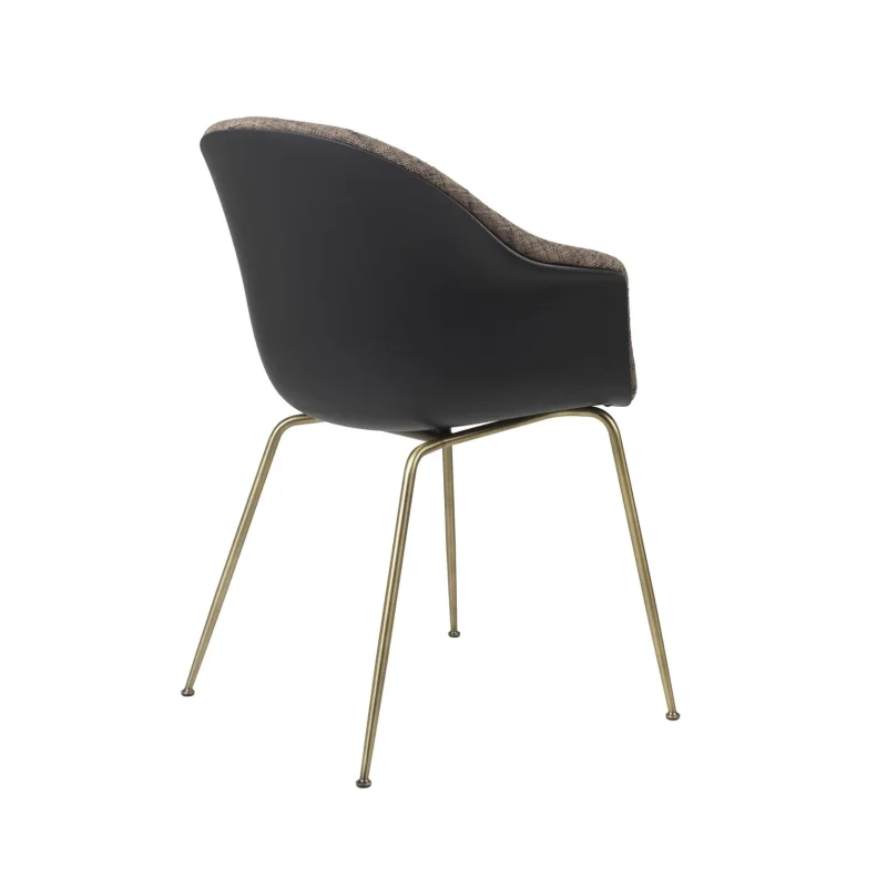 Bat dining conic base front upholstered – Gubi.dk at Mesmetric