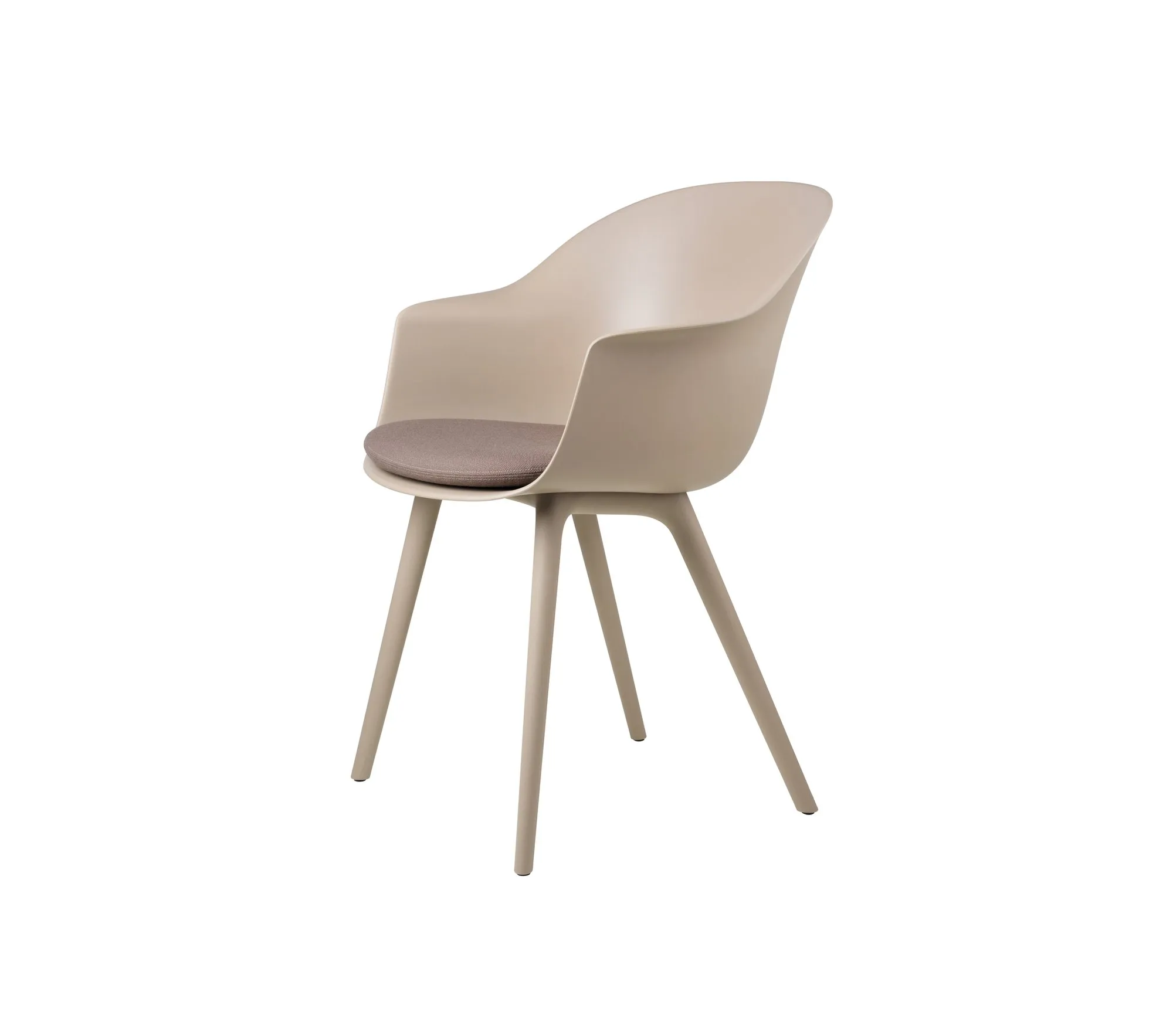 Bat dining plastic base – Gubi.dk at Mesmetric
