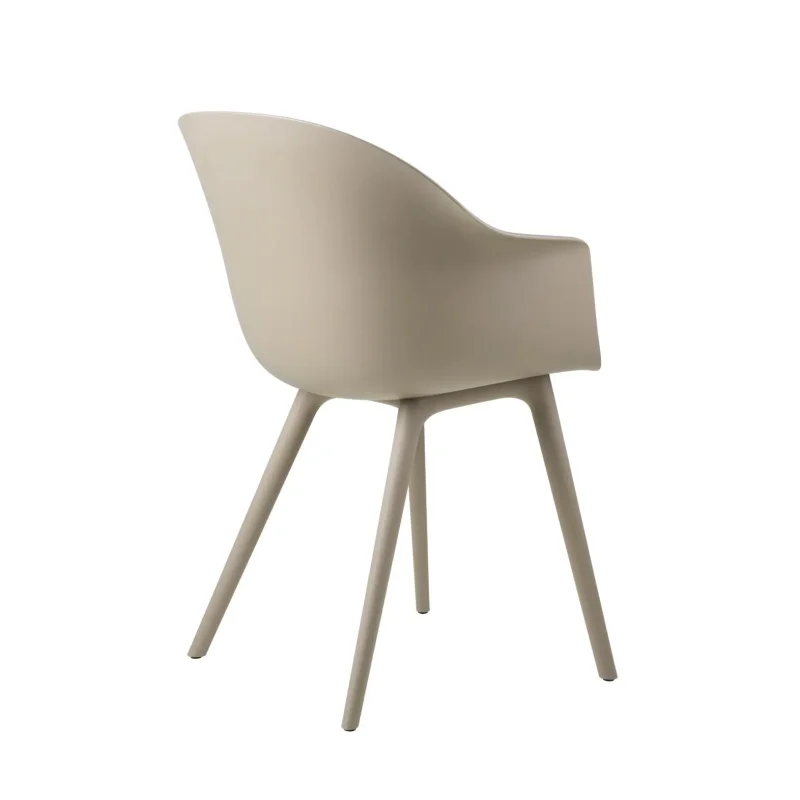 Bat dining plastic base outdoor – Gubi.dk at Mesmetric
