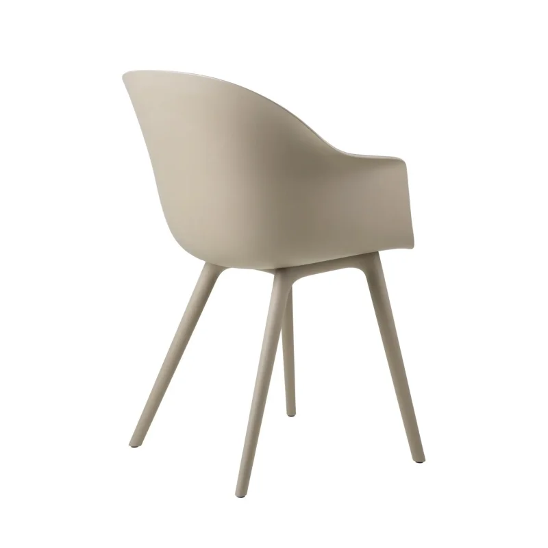 Bat dining plastic base outdoor – Gubi.dk at Mesmetric