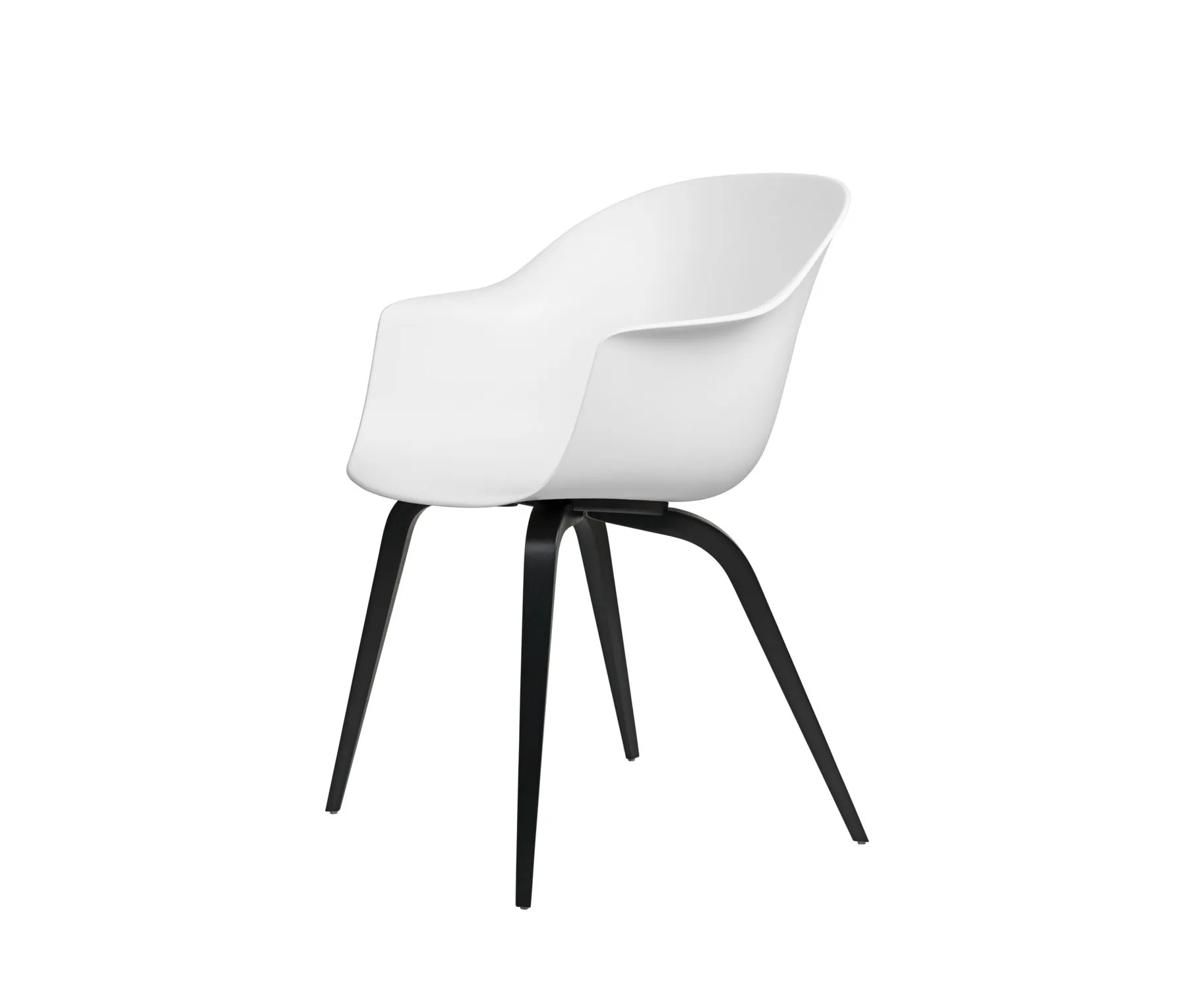 Bat dining wood base - Gubi.dk w Mesmetric