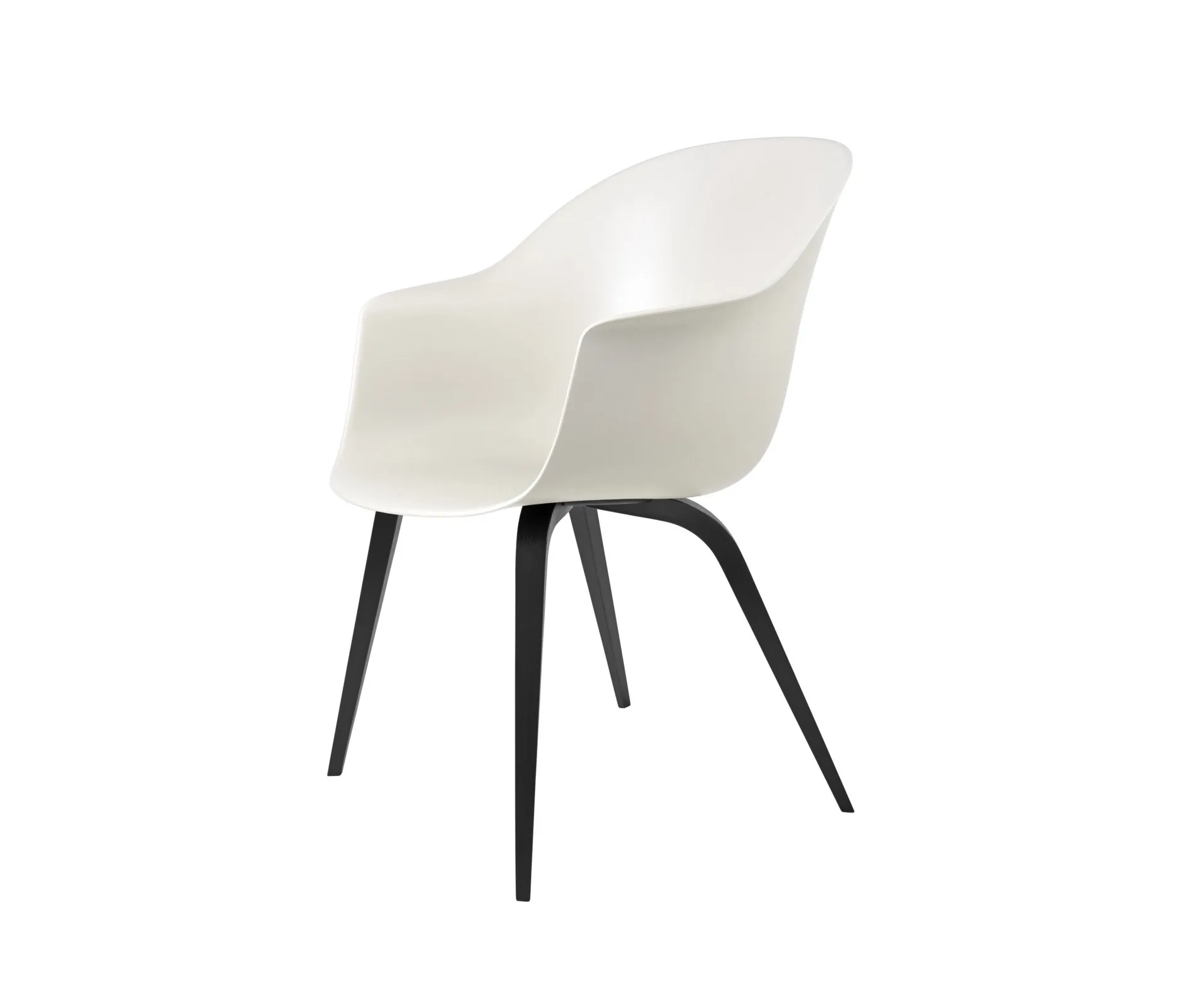 Bat dining wood base - Gubi.dk w Mesmetric