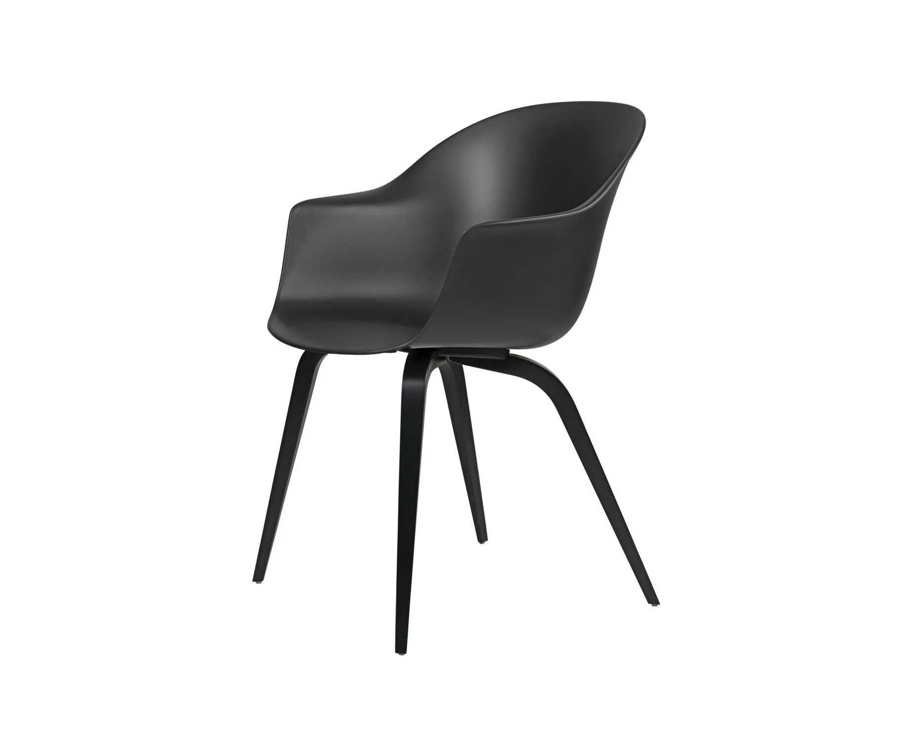 Bat dining wood base - Gubi.dk w Mesmetric