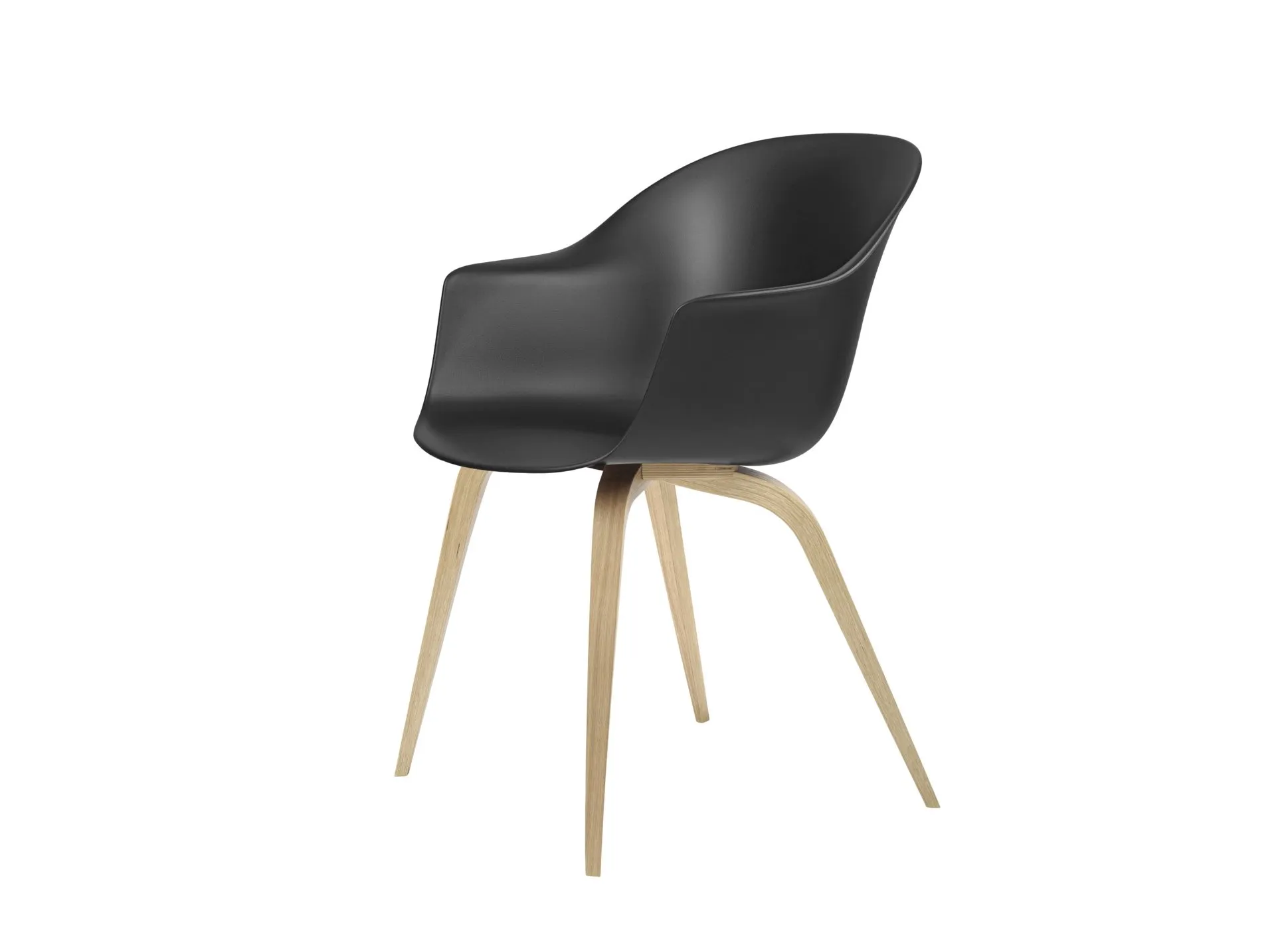 Bat dining wood base - Gubi.dk w Mesmetric