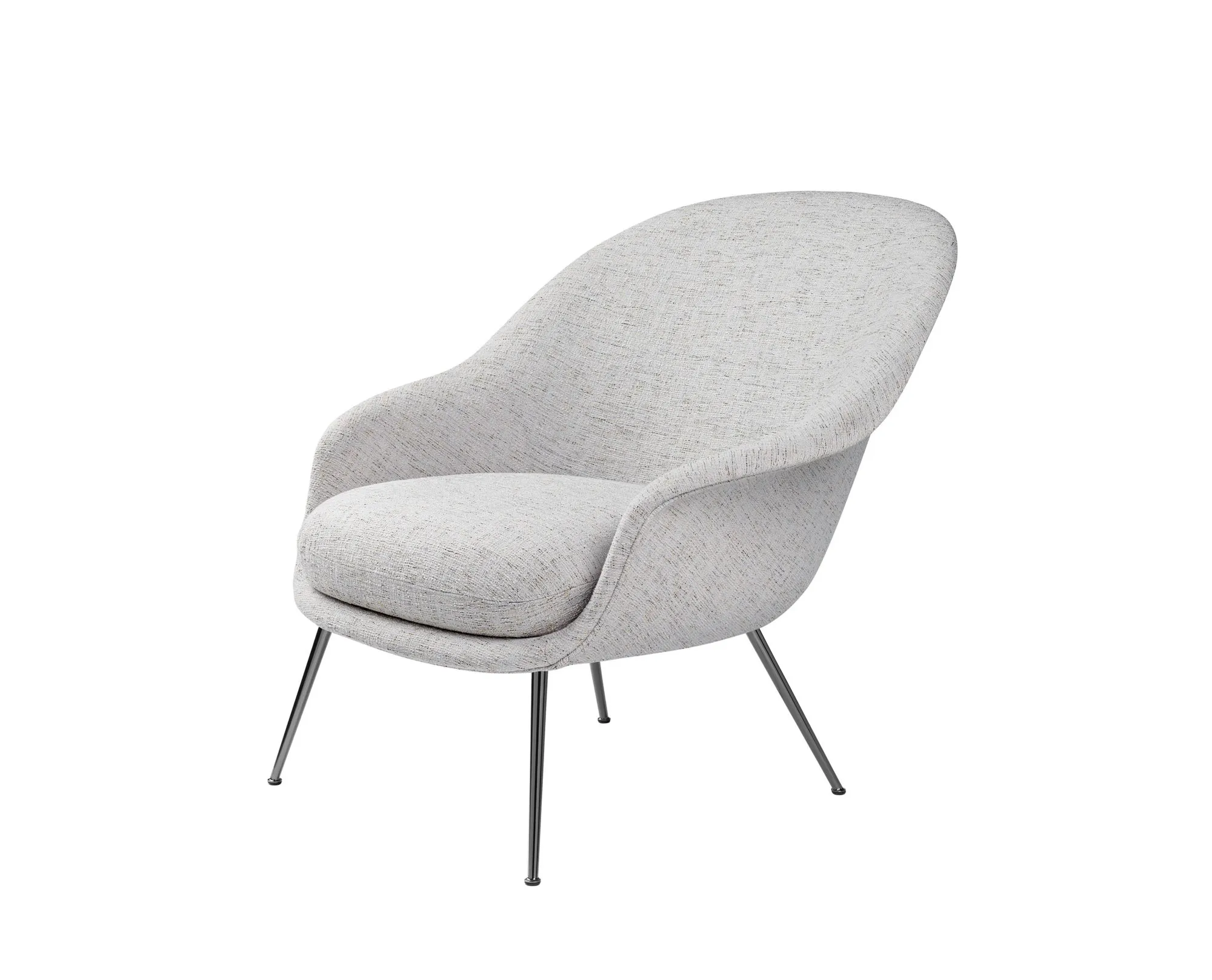 Bat lounge steel legs – Gubi.dk at Mesmetric