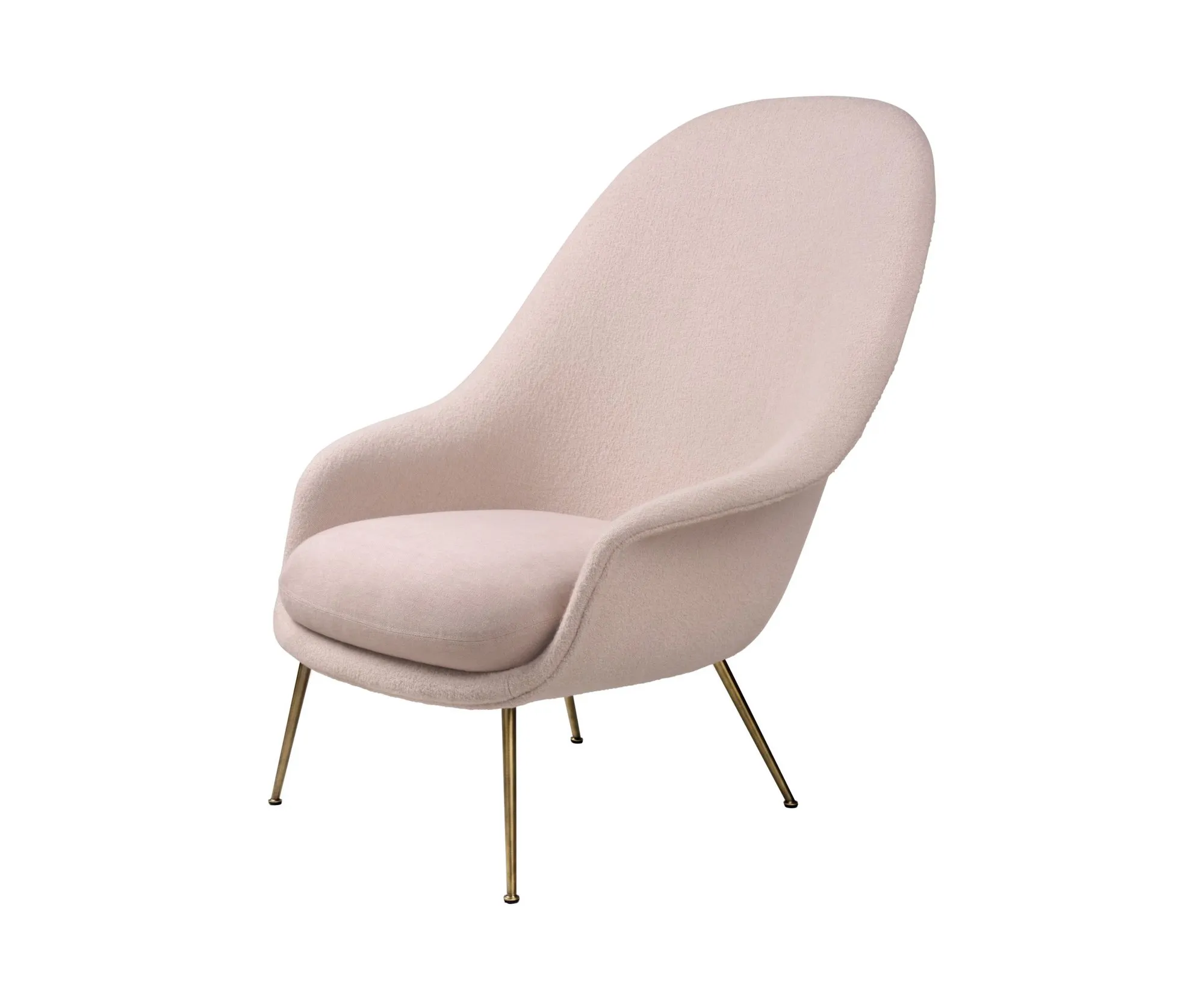 Bat lounge steel legs – Gubi.dk at Mesmetric
