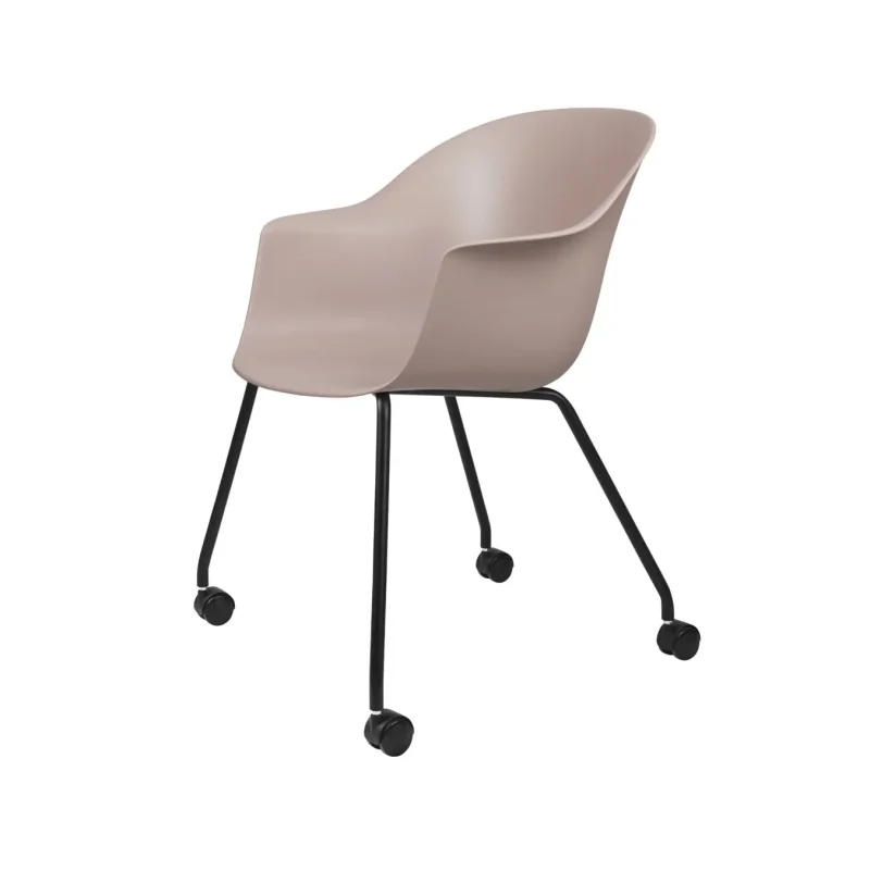 Bat meeting 4 legs w. castors - Gubi.dk w Mesmetric