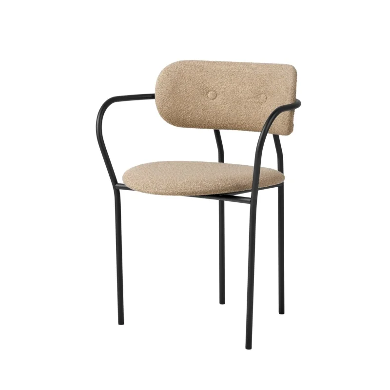 Coco dining armchair – Gubi.dk at Mesmetric