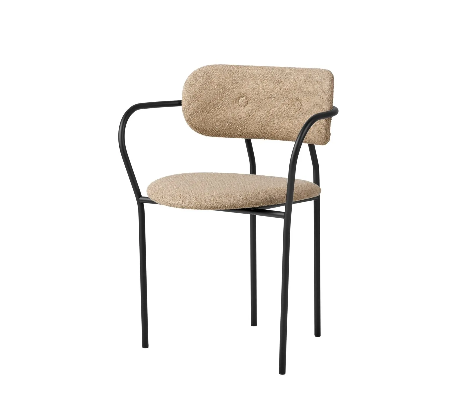 Coco dining armchair – Gubi.dk at Mesmetric
