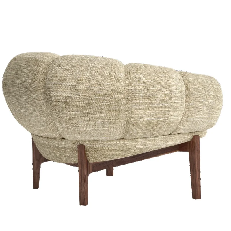 Croissant Lounge Chair - Gubi.dk w Mesmetric