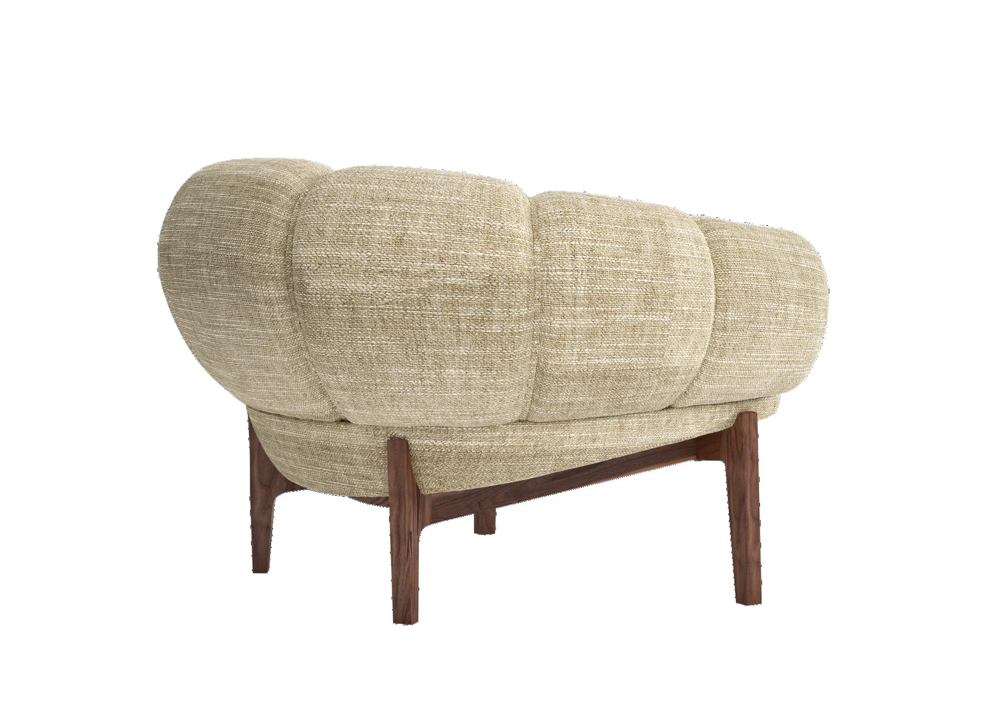 Croissant Lounge Chair - Gubi.dk w Mesmetric