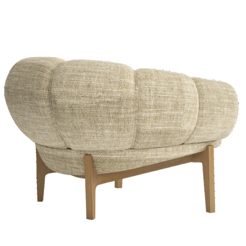 Croissant Lounge Chair - Gubi.dk w Mesmetric