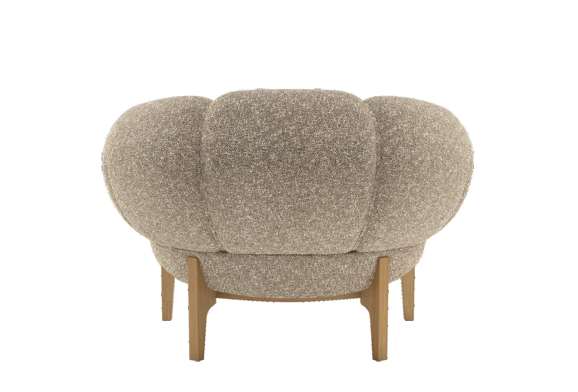 Croissant Lounge Chair - Gubi.dk w Mesmetric